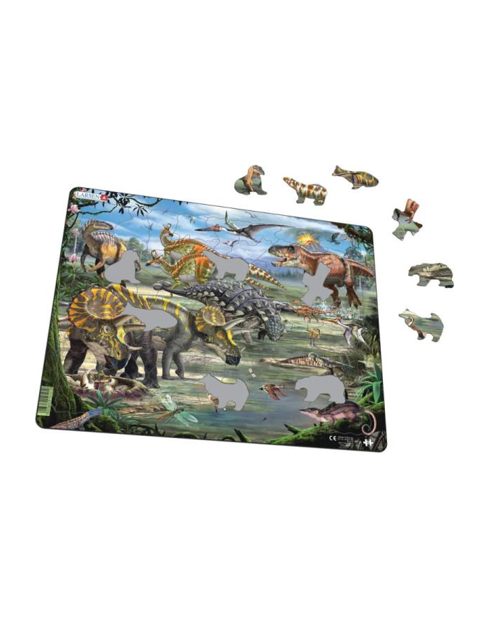 tactic Układanka / puzzle Dinozaury - rozmiar Maxi (36.5x28.5 cm) Larsen główny