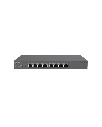 Engenius - Managed L2 Gigabit Ethernet (10/100/1000) Full Duplex Power Over (Poe) Wall Mountable (ECS1008P)