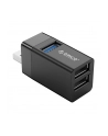 Hub USB Orico MINI-U32-BK-BP mini bez kabla 3 porty USB-A 3.1 i 2.0 - nr 4
