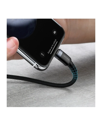 Kabel przewód USB-C / Typ-C - Lightning / iPhone 100cm Baseus Cafule CATLKLF-G1 z obsługą szybkiego ładowania 18W PD
