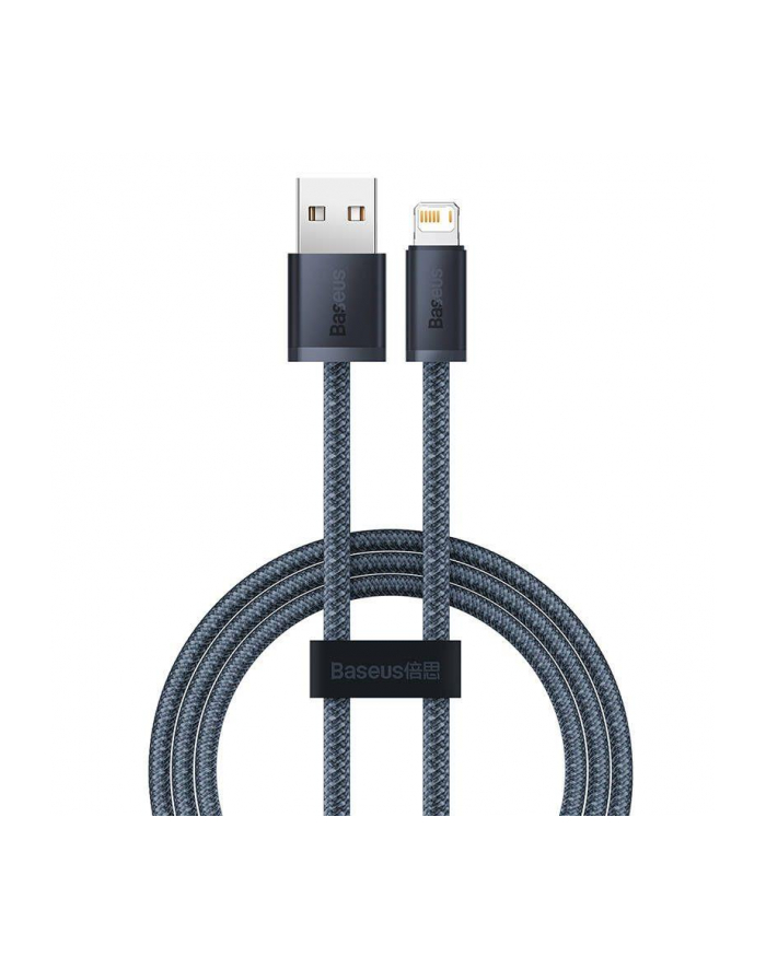 Kabel przewód USB - Lightning / iPhone 200cm Baseus Dynamic CALD000516 z obsługą szybkiego ładowania 2,4A główny