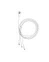 Kabel przewód USB 3w1 - USB-C, Lightning, micro USB 150cm Baseus CAMLTYS-02 do 3,5A - nr 18