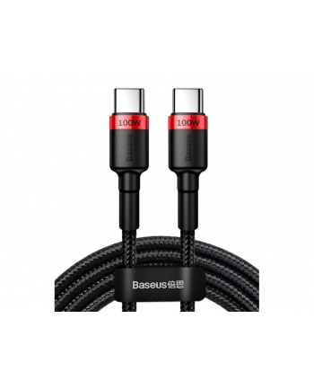 Kabel przewód USB-C PD 2.0 200cm Baseus Cafule CATKLF-AL91 Quick Charge 3.0 5A z obsługą szybkiego ładowania 100W