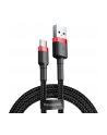 Kabel przewód USB - USB-C / Typ-C 300cm Baseus Cafule CATKLF-U91 Quick Charge 3A z obsługą szybkiego ładowania - nr 1