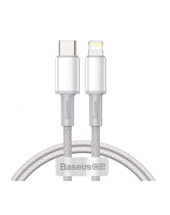 Kabel przewód USB-C / Typ-C - Lightning / iPhone 100cm Baseus CATLGD-02 z obsługą szybkiego ładowania 20W PD główny