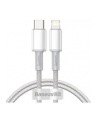 Kabel przewód USB-C / Typ-C - Lightning / iPhone 100cm Baseus CATLGD-02 z obsługą szybkiego ładowania 20W PD - nr 21