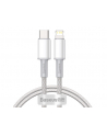 Kabel przewód USB-C / Typ-C - Lightning / iPhone 100cm Baseus CATLGD-02 z obsługą szybkiego ładowania 20W PD - nr 22