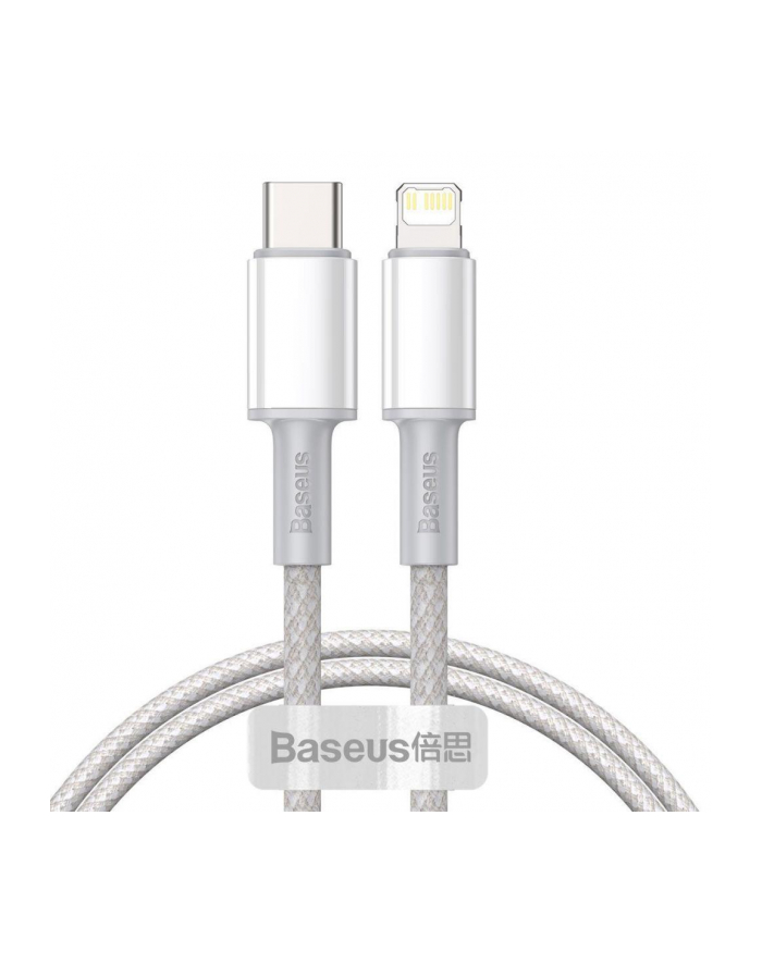 Kabel przewód USB-C / Typ-C - Lightning / iPhone 200cm Baseus CATLGD-A02 z obsługą szybkiego ładowania 20W PD główny