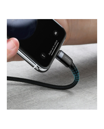 Kabel przewód USB-C / Typ-C - Lightning / iPhone 100cm Baseus Cafule CATLKLF-G1 z obsługą szybkiego ładowania 18W PD