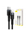 Kabel przewód USB-C / Typ-C - Lightning / iPhone 100cm Baseus Cafule CATLKLF-G1 z obsługą szybkiego ładowania 18W PD - nr 2