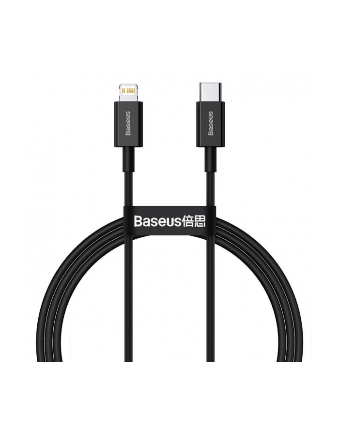 Kabel przewód USB-C / Typ-C - Lightning / iPhone 100cm Baseus CATLYS-A01 z obsługą szybkiego ładowania 20W PD główny