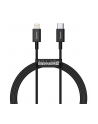 Kabel przewód USB-C / Typ-C - Lightning / iPhone 100cm Baseus CATLYS-A01 z obsługą szybkiego ładowania 20W PD - nr 2