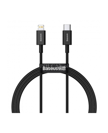 Kabel przewód USB-C / Typ-C - Lightning / iPhone 100cm Baseus CATLYS-A01 z obsługą szybkiego ładowania 20W PD