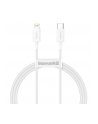 Kabel przewód USB-C / Typ-C - Lightning / iPhone 100cm Baseus CATLYS-A02 z obsługą szybkiego ładowania 20W PD - nr 1