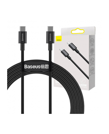 Kabel przewód USB-C PD 2.0 200cm Baseus Superior CATYS-C01 Quick Charge 3.0 5A z obsługą szybkiego ładowania 100W