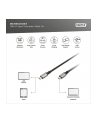 Kabel połączeniowy DIGITUS PREMIUM USB 4.0 Typ USB C/USB C M/M 20Gbps PD 3.0 60W 4K 60Hz czarny nylon 3m - nr 19