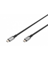 Kabel połączeniowy DIGITUS PREMIUM USB 4.0 Typ USB C/USB C M/M 20Gbps PD 3.0 60W 4K 60Hz czarny nylon 3m - nr 27