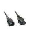 Przedłużacz kabla zasilającego LINDY 3 Pin C14 - C13 2m Black - nr 3