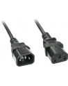 Przedłużacz kabla zasilającego LINDY 3 Pin C14 - C13 2m Black - nr 4