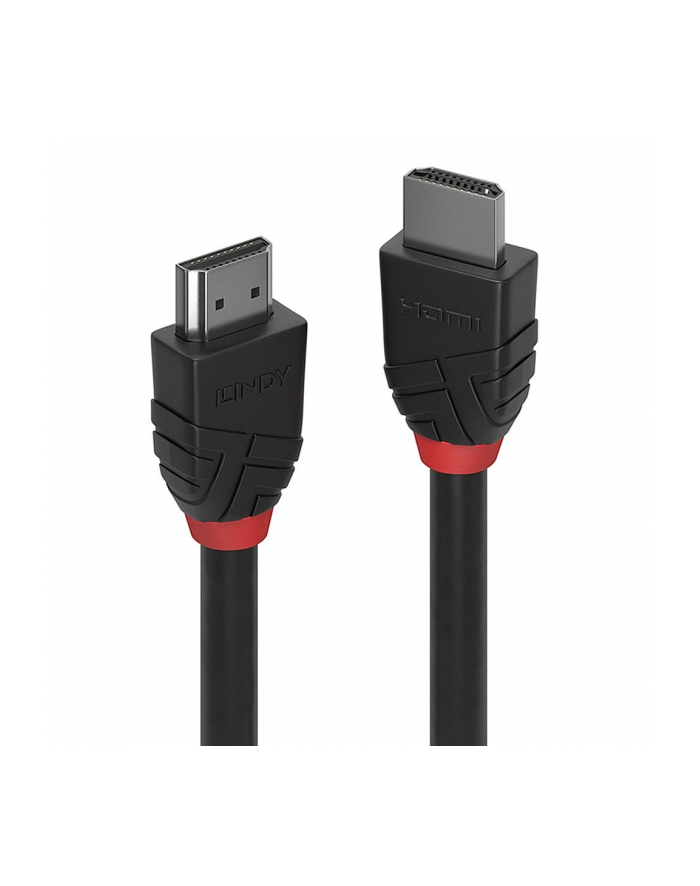 Kabel HDMI 2.0 LINDY High Speed M/M 0,5m czarny główny