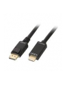 Kabel adapter LINDY DisplayPort - HDMI M/M 10.2G 1m czarny 4K UHD 30Hz - nr 4