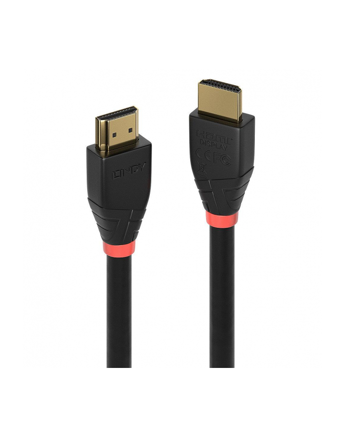 Kabel HDMI LINDY 18G Active 15m czarny główny