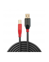 Kabel drukarkowy USB LINDY 2.0 A/M - USB B/M, Active Cable 10m Czarny - nr 1