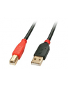 Kabel drukarkowy USB LINDY 2.0 A/M - USB B/M, Active Cable 10m Czarny - nr 2