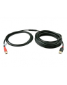 Kabel drukarkowy USB LINDY 2.0 A/M - USB B/M, Active Cable 10m Czarny - nr 3