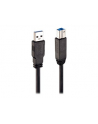 Kabel drukarkowy USB LINDY 3.0 A/M - USB B/M, Active Cable 10m Czarny - nr 2