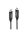 Kabel USB 3.1 LINDY Type C/C M/M Active 5m czarny - nr 1