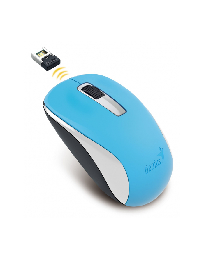 Mysz bezprzewodowa Genius NX-7005 Ocean blue, sensor Blue-Eye SmartGenius główny