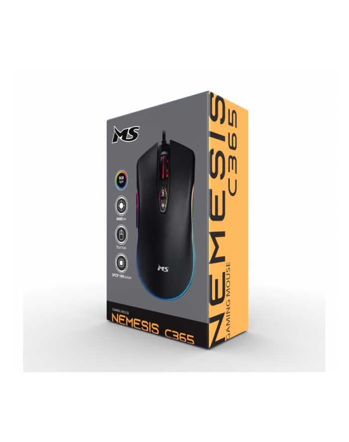 Mysz MS Nemesis C365 6400DP 7P RGB LED SPCP199 Gaming główny