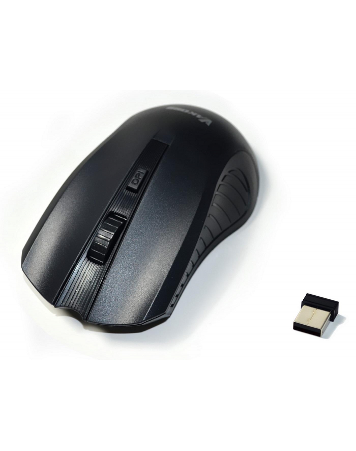 Mysz bezprzewodowa VAKOSS TM-658UK optyczna 4 przyciski 1600dpi czarna główny