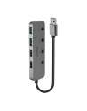 Hub USB 3.0 LINDY On/Off Switches 4 Port szary - nr 24