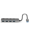 Hub USB 3.0 LINDY On/Off Switches 4 Port szary - nr 31
