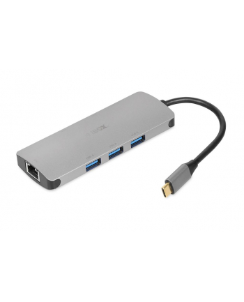 Stacja dokująca hub USB iBOX IUH3RJ4K RJ45 HDMI SD PD100W