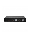 Przełącznik KVM LINDY 2-portowy HDMI 4K60, USB 2.0 & Audio Black - nr 11