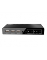 Przełącznik KVM LINDY 2-portowy HDMI 4K60, USB 2.0 & Audio Black - nr 13