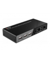 Przełącznik KVM LINDY 2-portowy HDMI 4K60, USB 2.0 & Audio Black - nr 14