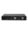 Przełącznik KVM LINDY 2-portowy HDMI 4K60, USB 2.0 & Audio Black - nr 15