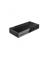 Przełącznik KVM LINDY 2-portowy HDMI 4K60, USB 2.0 & Audio Black - nr 1