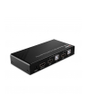 Przełącznik KVM LINDY 2-portowy HDMI 4K60, USB 2.0 & Audio Black - nr 4