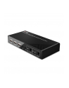 Przełącznik KVM LINDY 2-portowy HDMI 4K60, USB 2.0 & Audio Black - nr 5