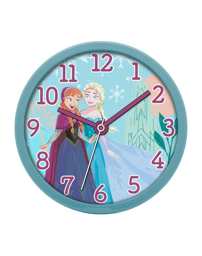 Zegar ścienny 25cm Kraina Lodu Frozen FZN3511 Kids Euroswan główny