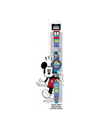 Zegarek cyfrowy KE02 ECO Mickey Mouse (bez plastikowego opakowania) MK4164 Kids Euroswan