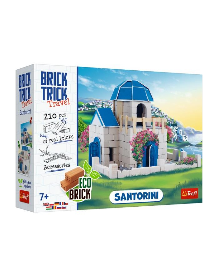Klocki Brick Trick Travel - Santorini 61611 Trefl główny