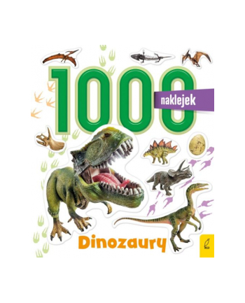 foksal Książeczka 1000 naklejek. Dinozaury