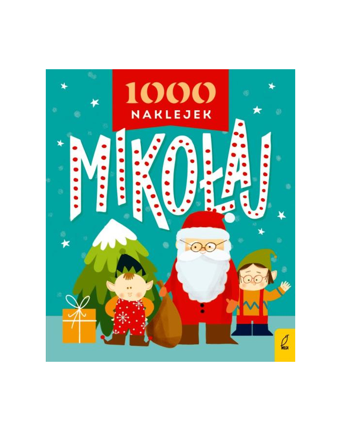 foksal Książeczka 1000 naklejek. Mikołaj główny