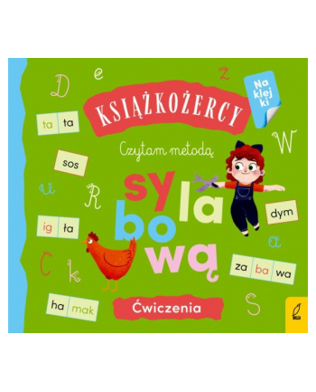 foksal Książeczka Książkożercy. Czytam metodą sylabową Ćwiczenia